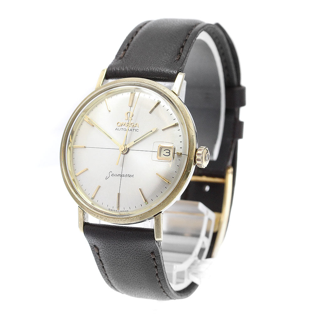 OMEGA Seamaster Date Silver Dial Automatic Men's Watch_908891