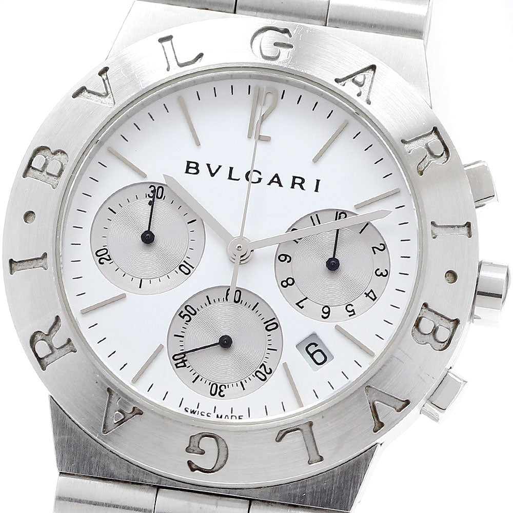 BVLGARI Diagono Sports CH35S Date Chronograph Quartz Men's Watch_908919