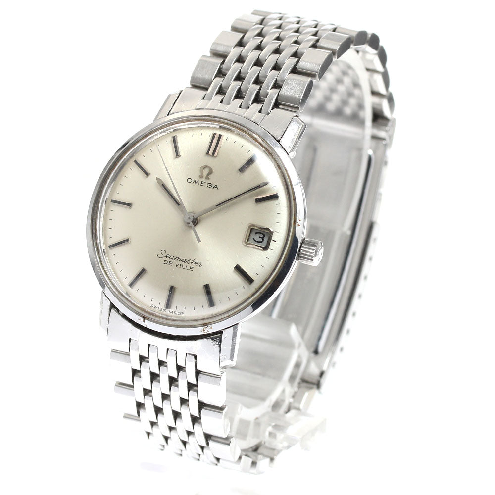OMEGA SeamasterDe Ville Date Silver Dial Hand Winding Men's Watch_908987