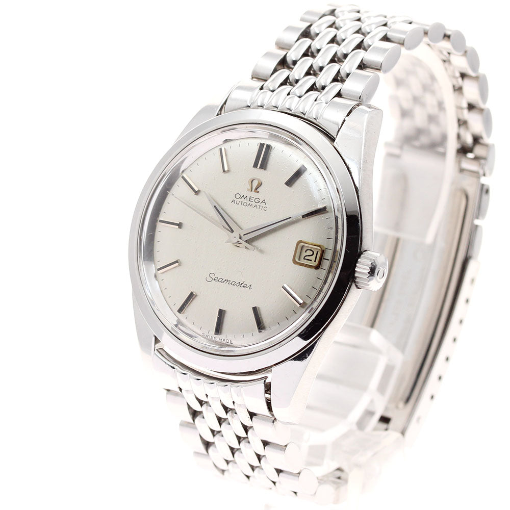 OMEGA Seamaster 166010 Date Cal.565 Rice Bracelet Automatic Men's Watch_909013