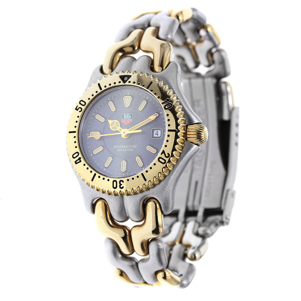 TAG HEUER S/el WG1320-2 Date gray Dial Quartz Ladies Watch_909022