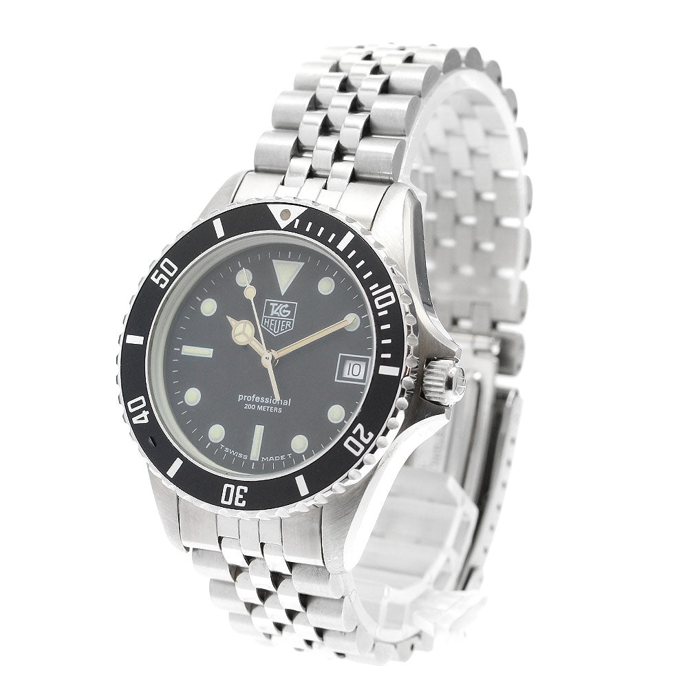 TAG HEUER Professional 200 980.013B Date black Dial Quartz Men's Watch_909023