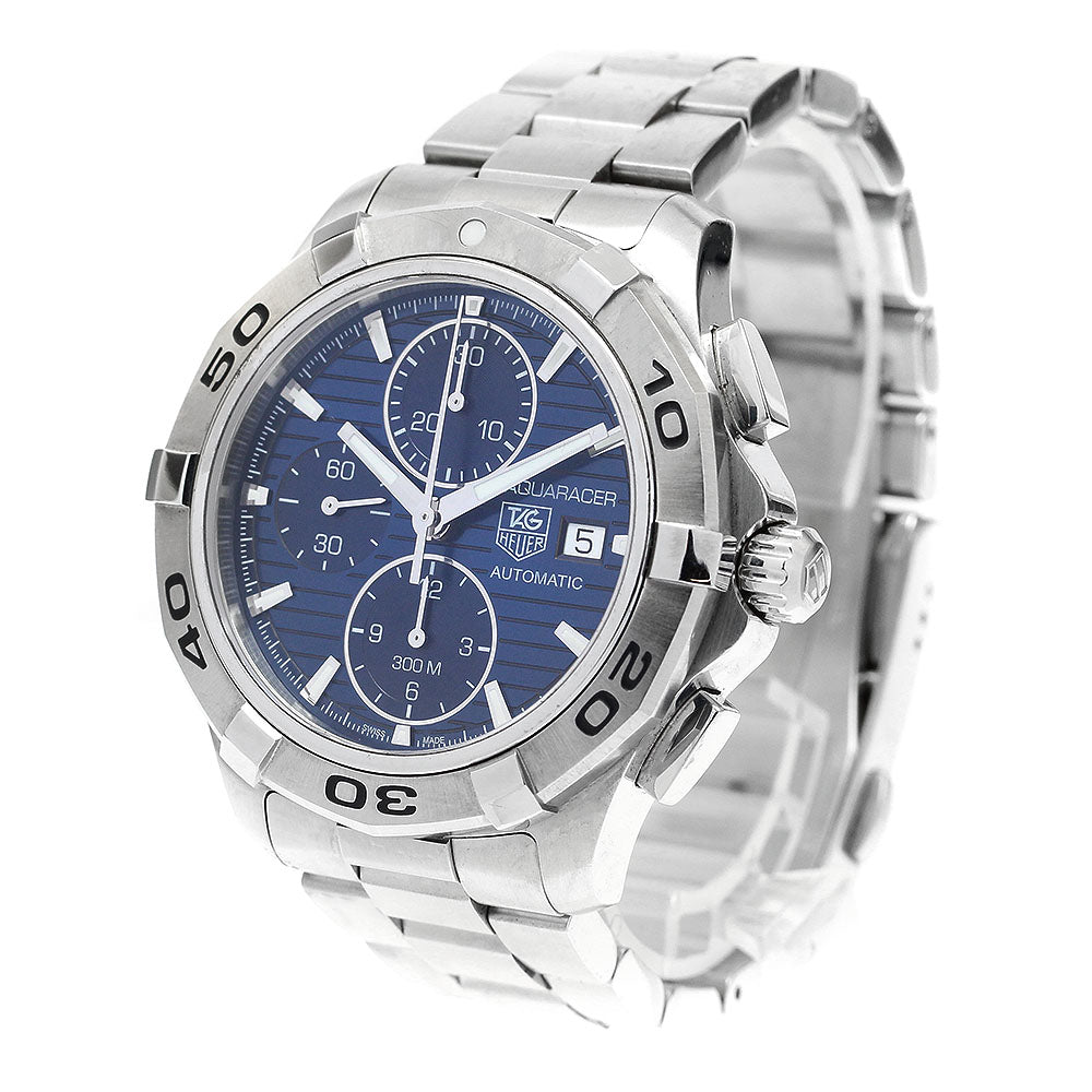 TAG HEUER Aqua racer CAP2112 Chronograph Date blue Dial Automatic Men's_909024