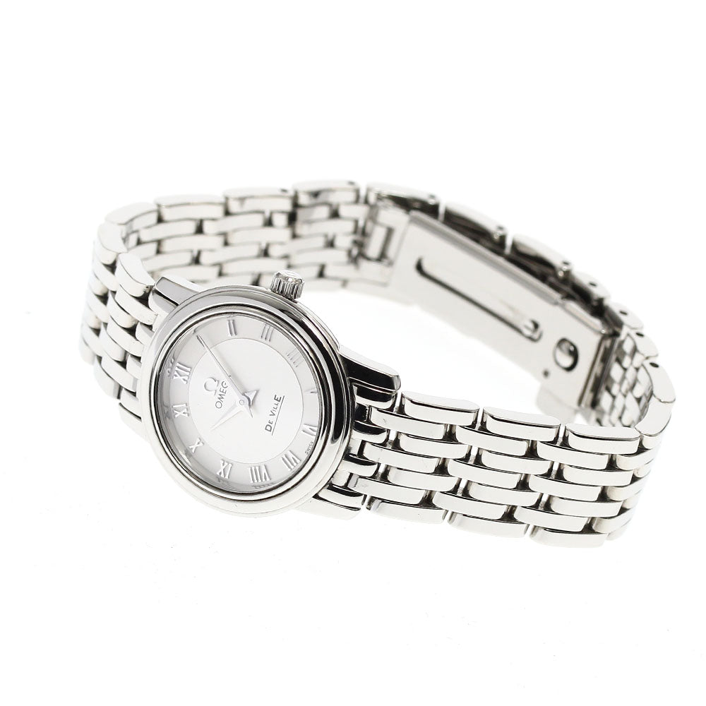 OMEGA De Ville Prestige 4570.33 Silver Dial Quartz Ladies Watch_909025