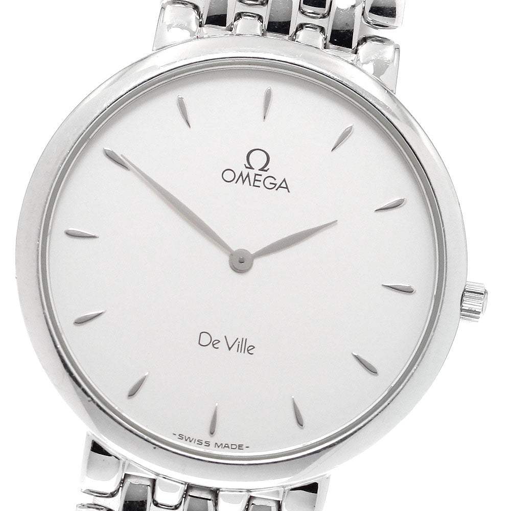 OMEGA De Ville Prestige 7500.31 Silver Dial Quartz Men's Watch_909028