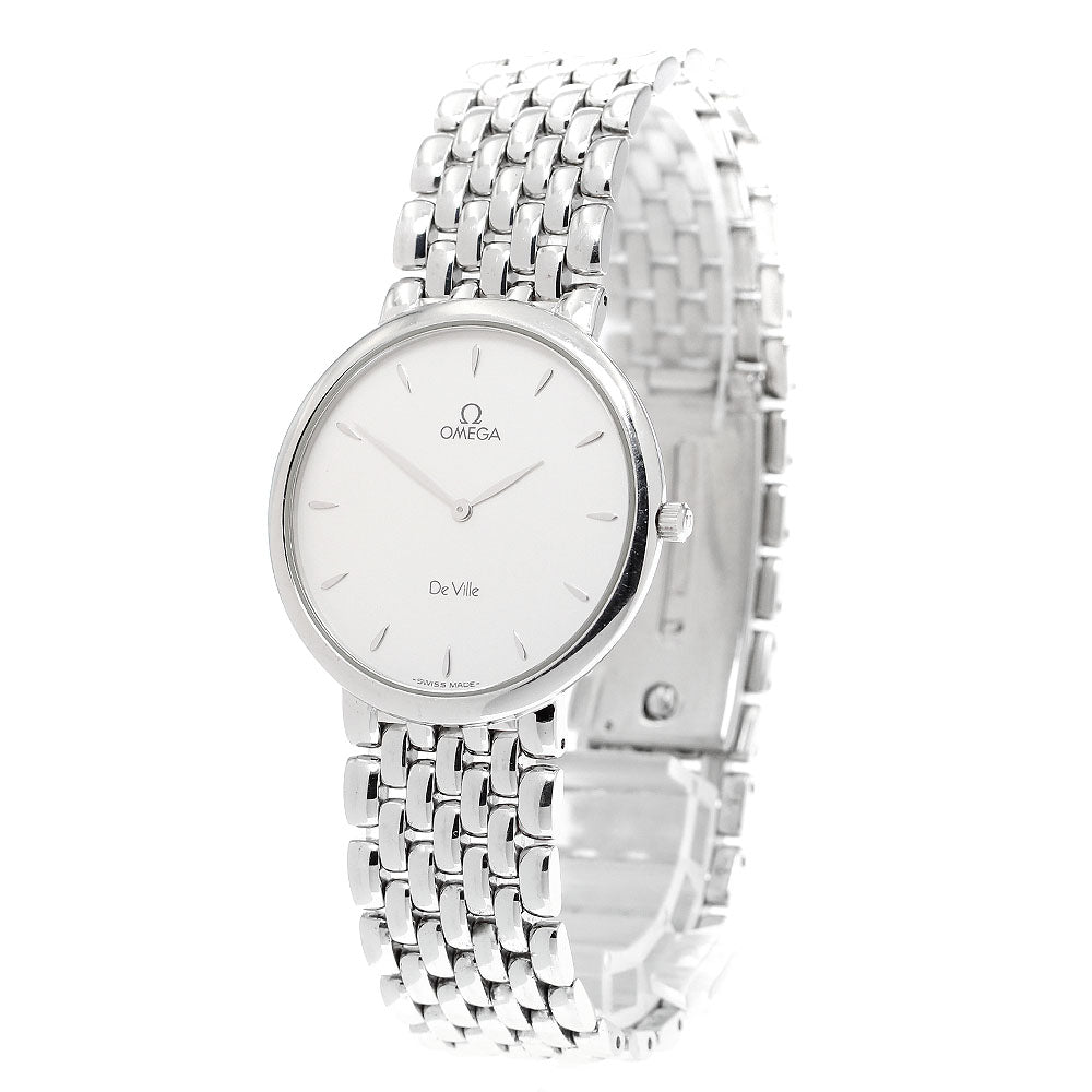 OMEGA De Ville Prestige 7500.31 Silver Dial Quartz Men's Watch_909028