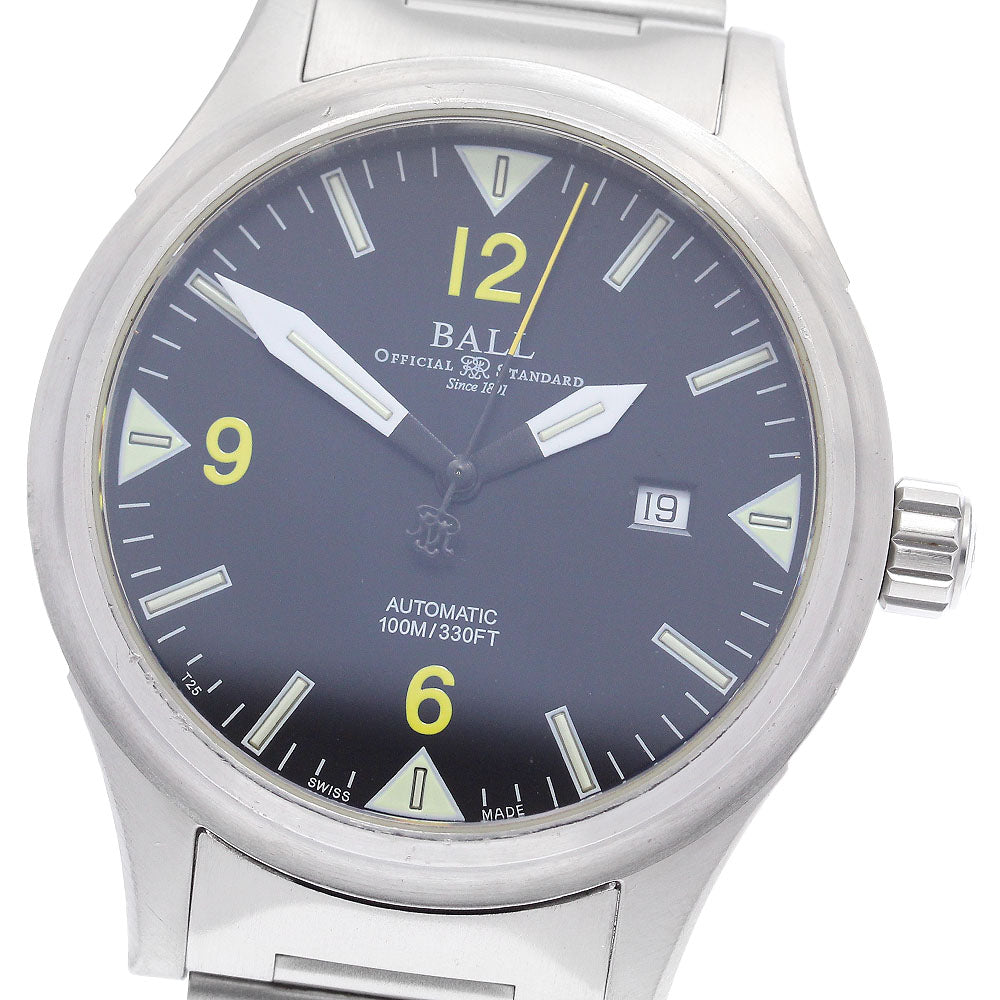 BALLWATCH Stokeman 2 NM2090C-SJ-BKYE Date black Dial Automatic Men's_909037