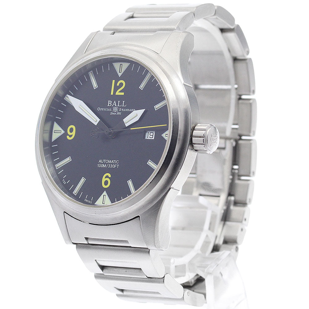 BALLWATCH Stokeman 2 NM2090C-SJ-BKYE Date black Dial Automatic Men's_909037