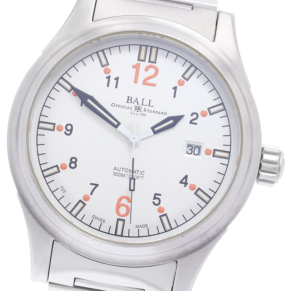 BALLWATCH Stokeman NM1090C Date Silver Dial Automatic Men's Watch_909038