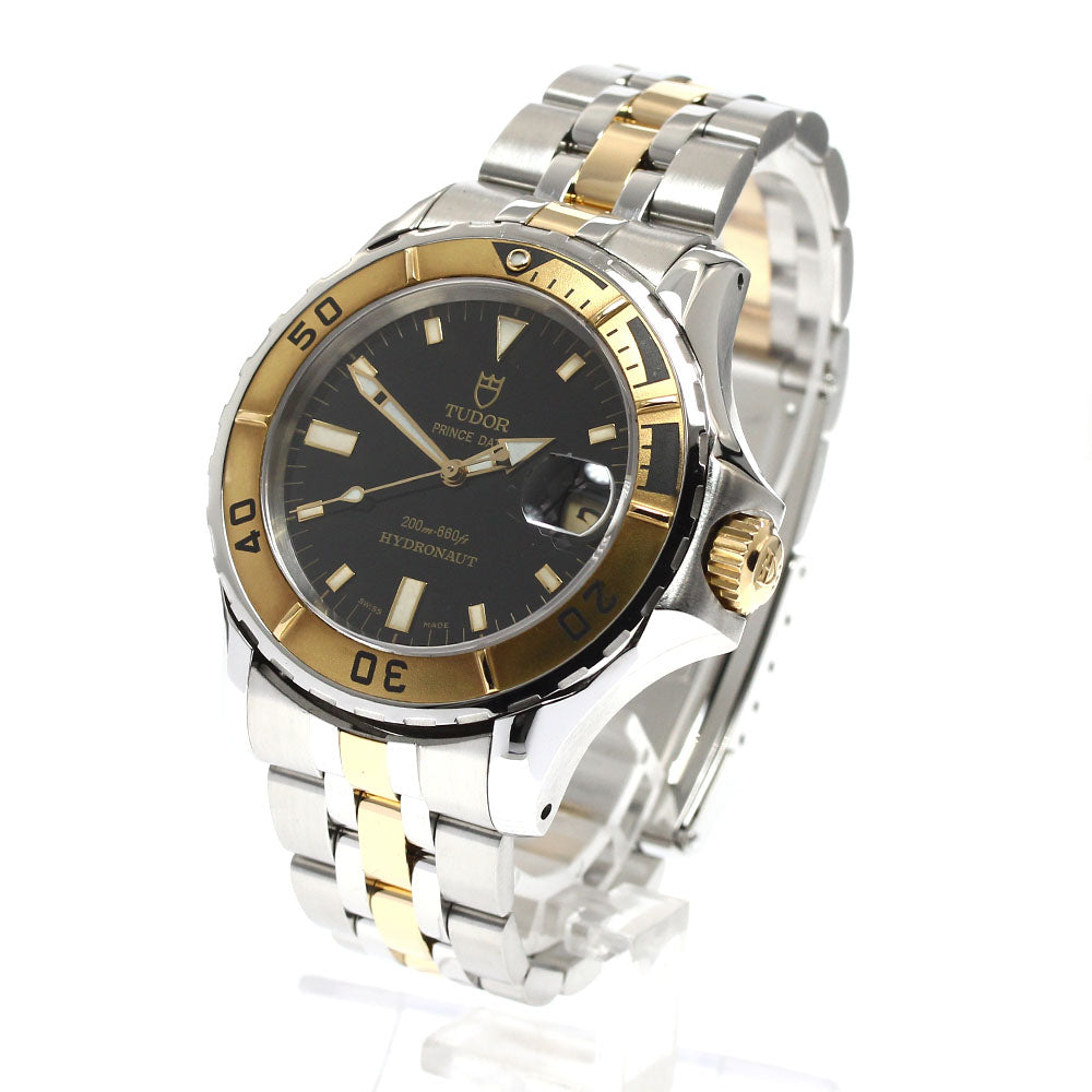 TUDOR Prince Date Hydronaut 89193P Black Dial Automatic Men's Watch_909045