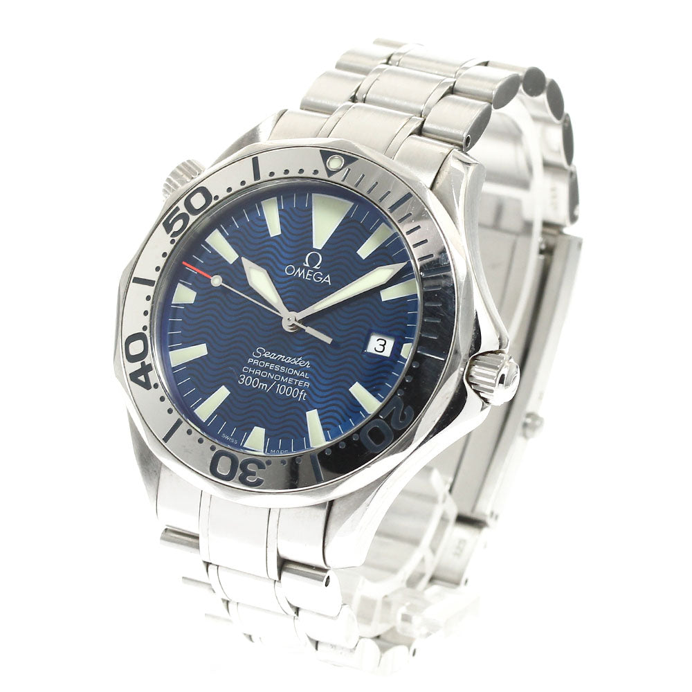 OMEGA Seamaster300 2255.80 Date blue Dial Automatic Men's Watch_909046