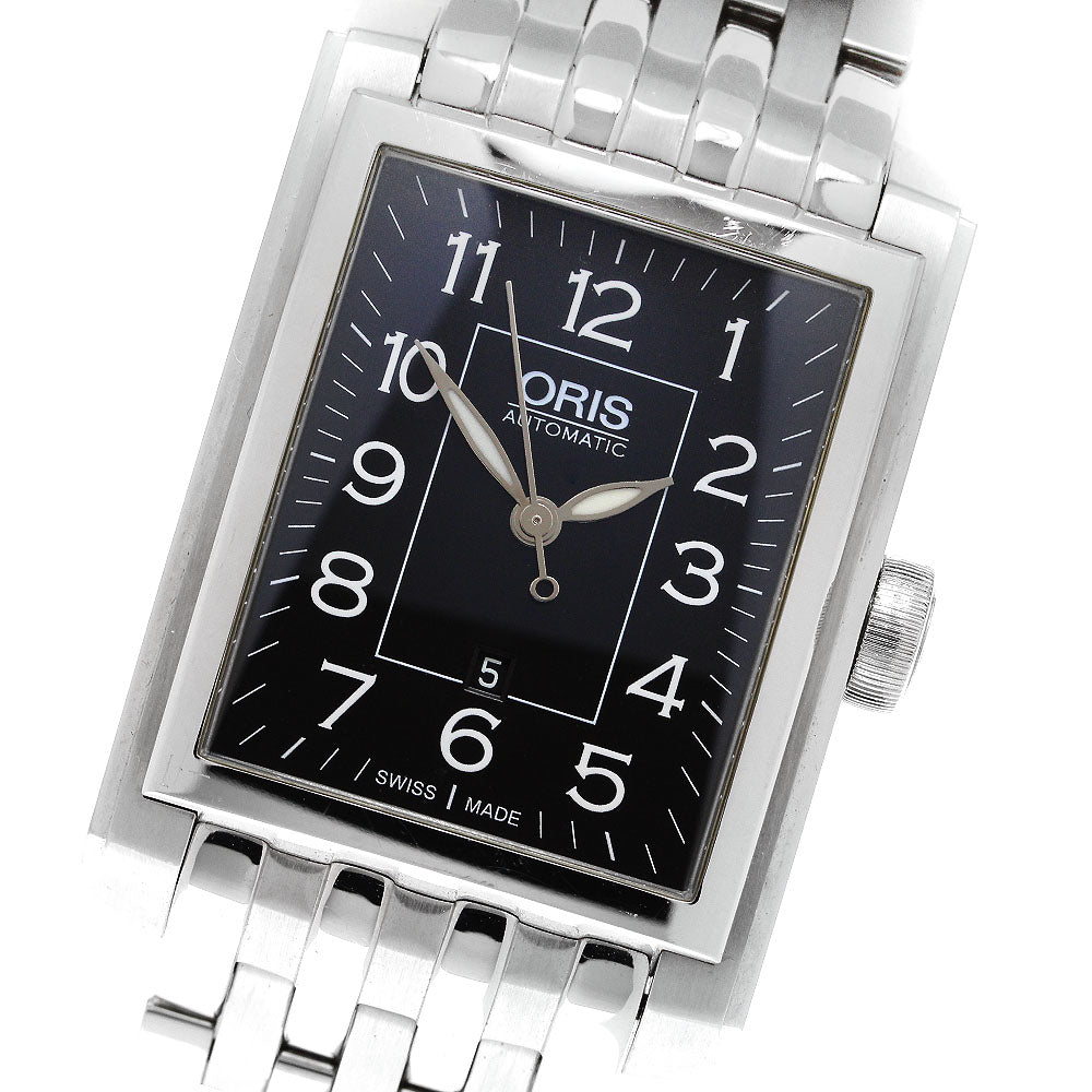 ORIS Rectangle 7657 Date black Dial Automatic Men's Watch_909049