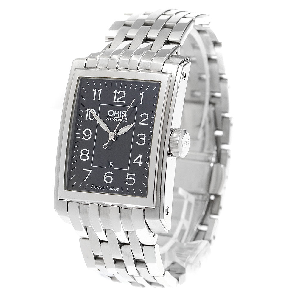 ORIS Rectangle 7657 Date black Dial Automatic Men's Watch_909049