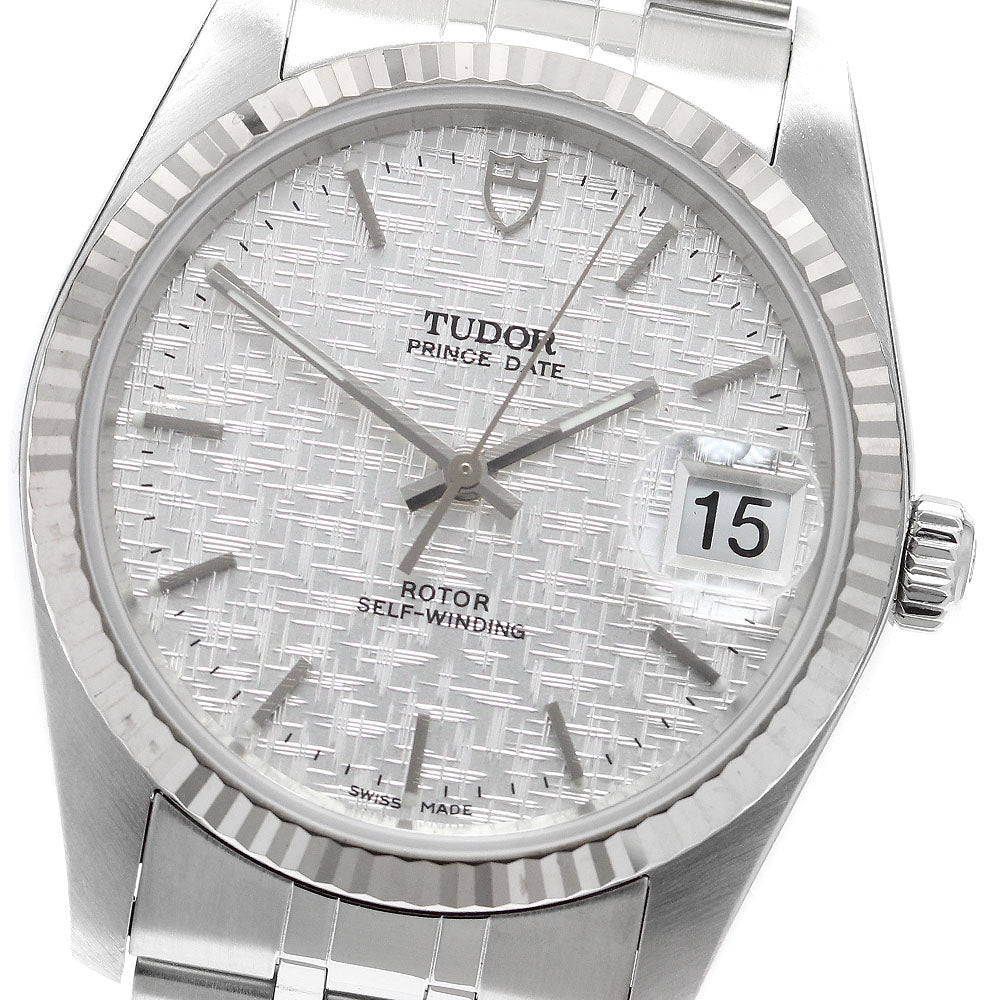 TUDOR Prince Date 74034 WG bezel cal.2824-2 Automatic Men's Watch_909061