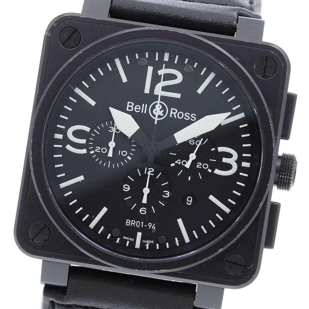 Bell＆Ross BR01-94 BR01-94-S Chronograph Date Automatic Men's Watch_909079