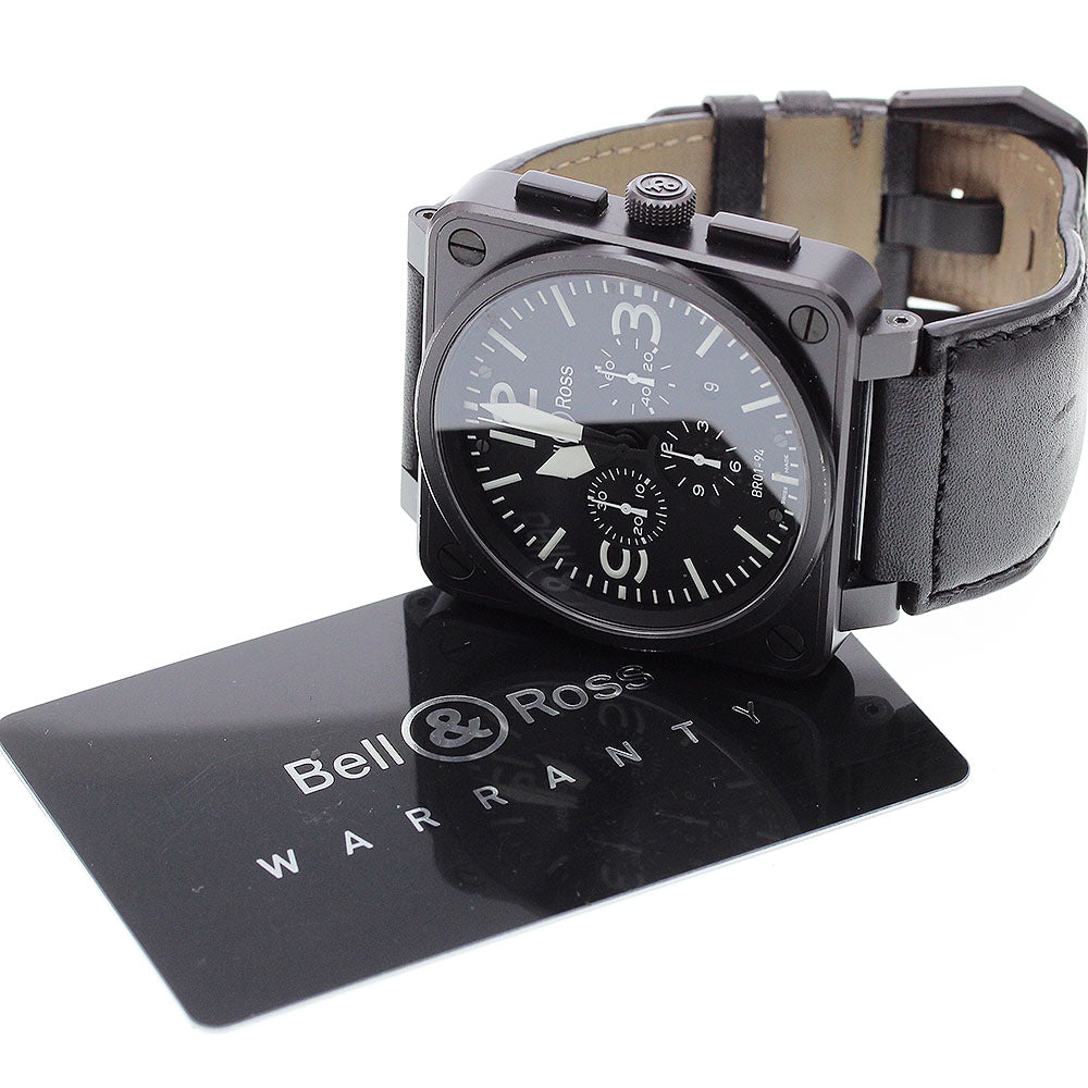 Bell＆Ross BR01-94 BR01-94-S Chronograph Date Automatic Men's Watch_909079