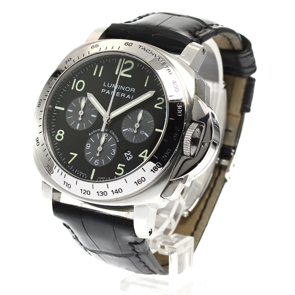 PANERAI Luminor Chronograph PAM00162 Montegrappa collaboration limited to 1500 bottles black Dial Automatic Men's Watch_909105