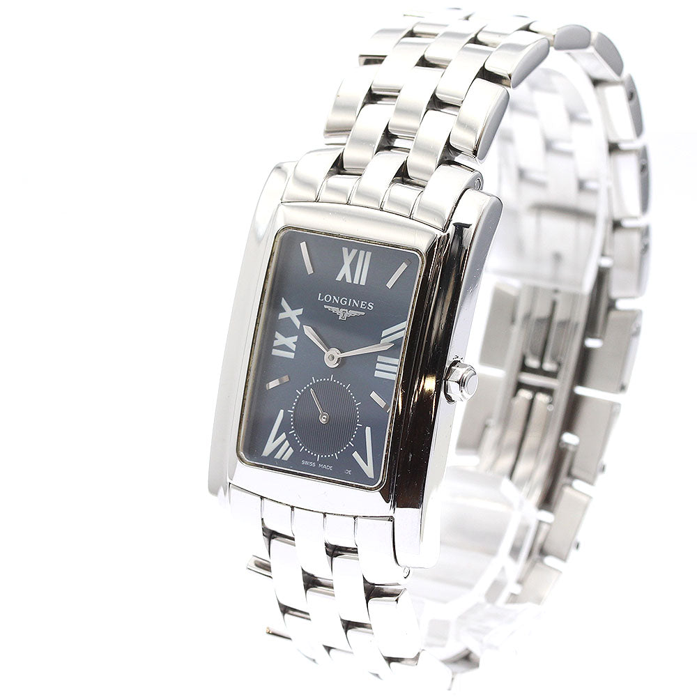 LONGINES Dolcevita L5.655.4 Small seconds blue Dial Quartz Men's Watch_909122