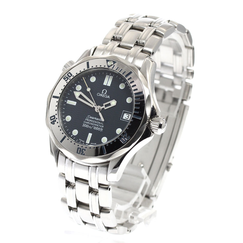 OMEGA Seamaster Diver 300M 2552.80 Date Navy Dial Automatic Boy's Watch_909153