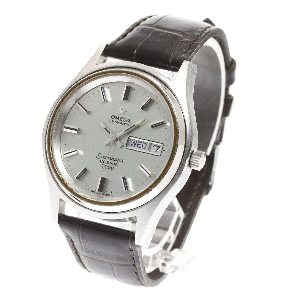OMEGA Seamaster Cosmic 2000 Day date Silver Dial Automatic Men's Watch_909160
