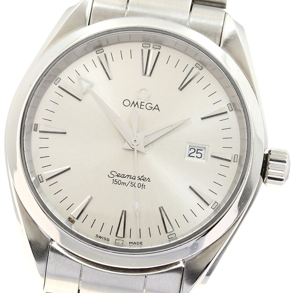 OMEGA Seamaster Aqua Terra 2517.30 Date Silver Dial Quartz Men's Watch_909161