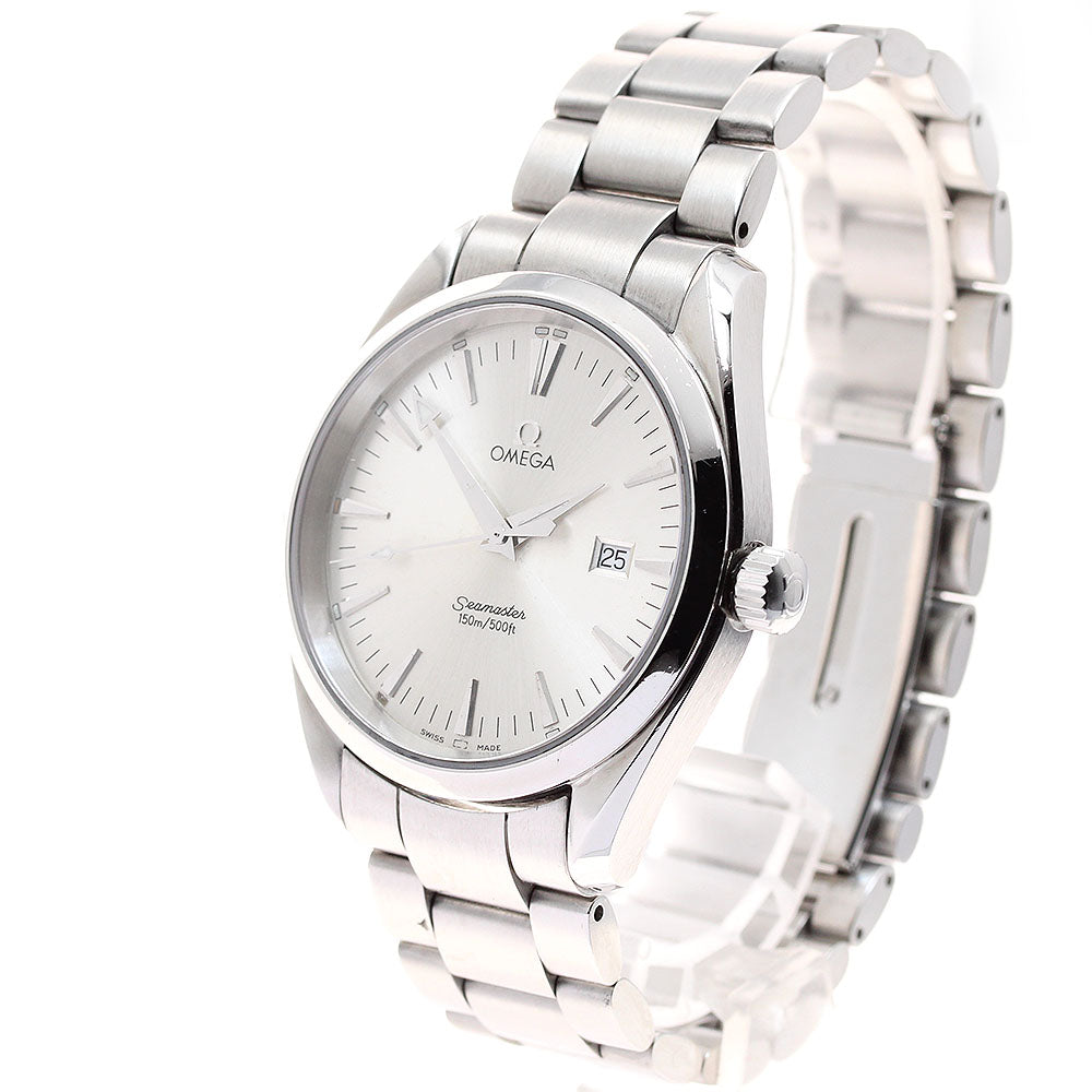 OMEGA Seamaster Aqua Terra 2517.30 Date Silver Dial Quartz Men's Watch_909161