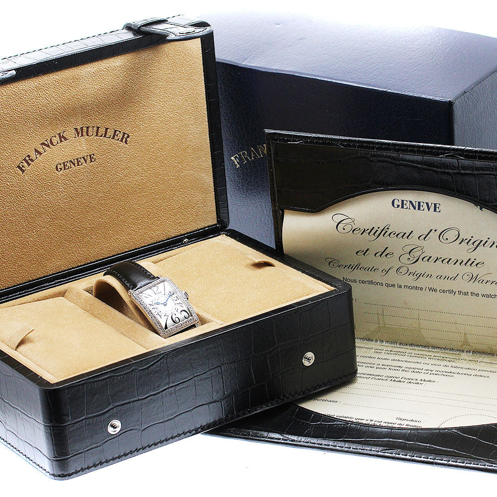 FRANCK MULLER Long Island 902QZD Diamond Bezel Quartz Ladies Watch_909170