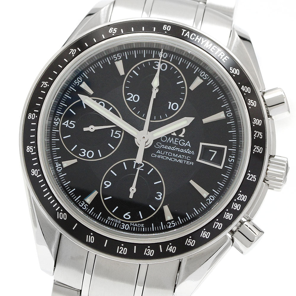 OMEGA Speedmaster 3210.50 Date Chronograph black Dial Automatic Men's_909191