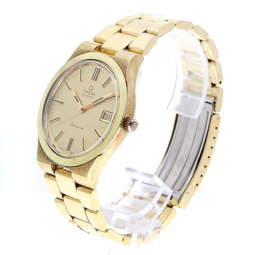 OMEGA Geneve 166.0173 Date Cal.1012 gold Dial Automatic Men's Watch_909199