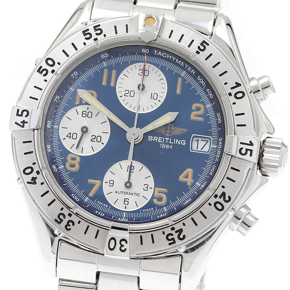 BREITLING Colt A13035 Chronograph blue Dial Automatic Men's Watch_909481