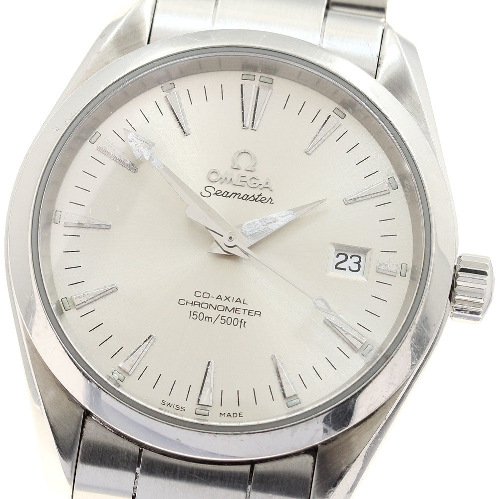 OMEGA Seamaster Aqua Terra 2503.30 Date Silver Dial Automatic Men's Watch_909486