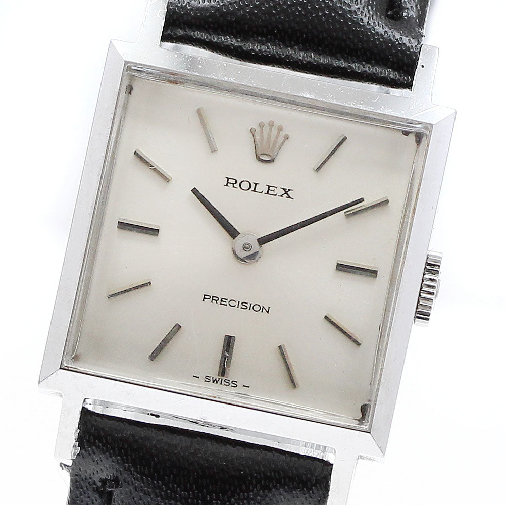ROLEX Precision 2611 Cal.1400 Silver Dial Hand Winding Ladies Watch_909494