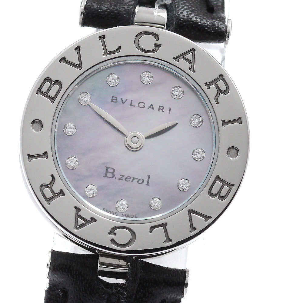 BVLGARI B-zero1 BZ22S 12P Blue Mother-of-Pearl Dial Blue shell Dial Quartz Ladies Watch_909538