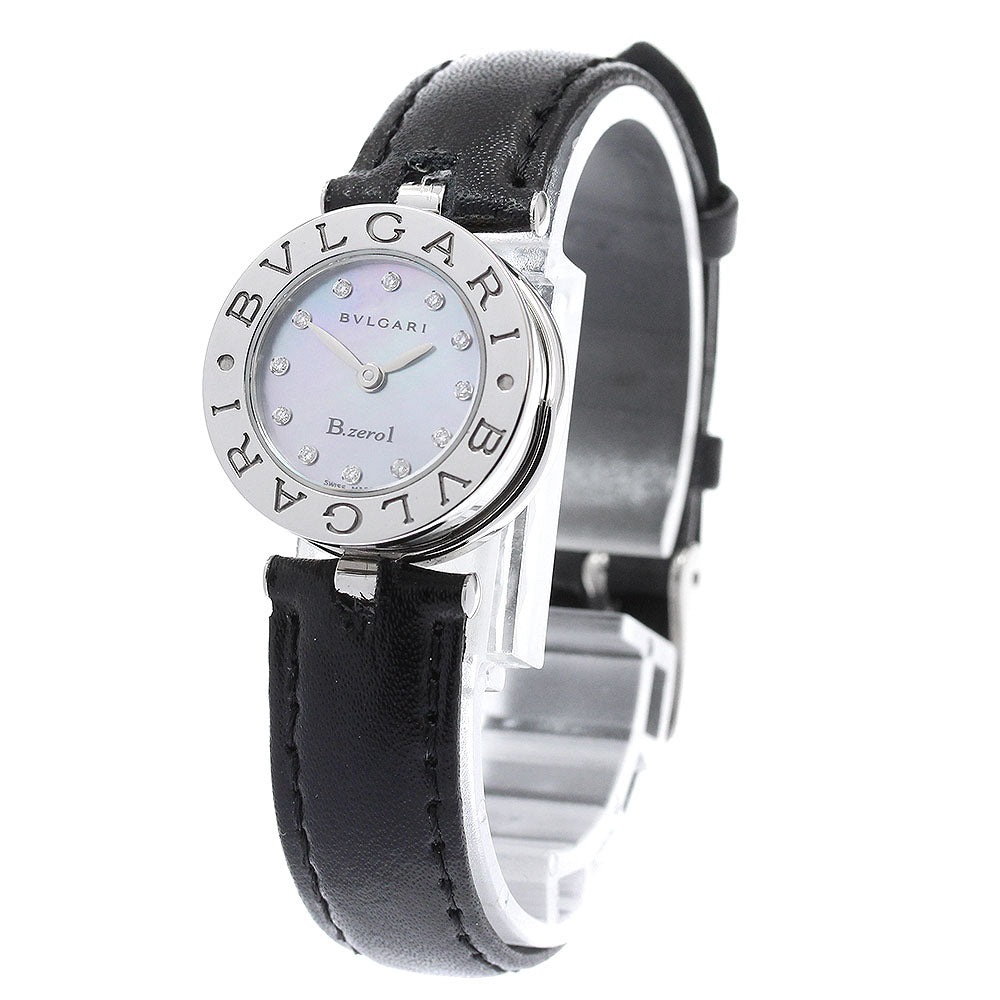 BVLGARI B-zero1 BZ22S 12P Blue Mother-of-Pearl Dial Blue shell Dial Quartz Ladies Watch_909538