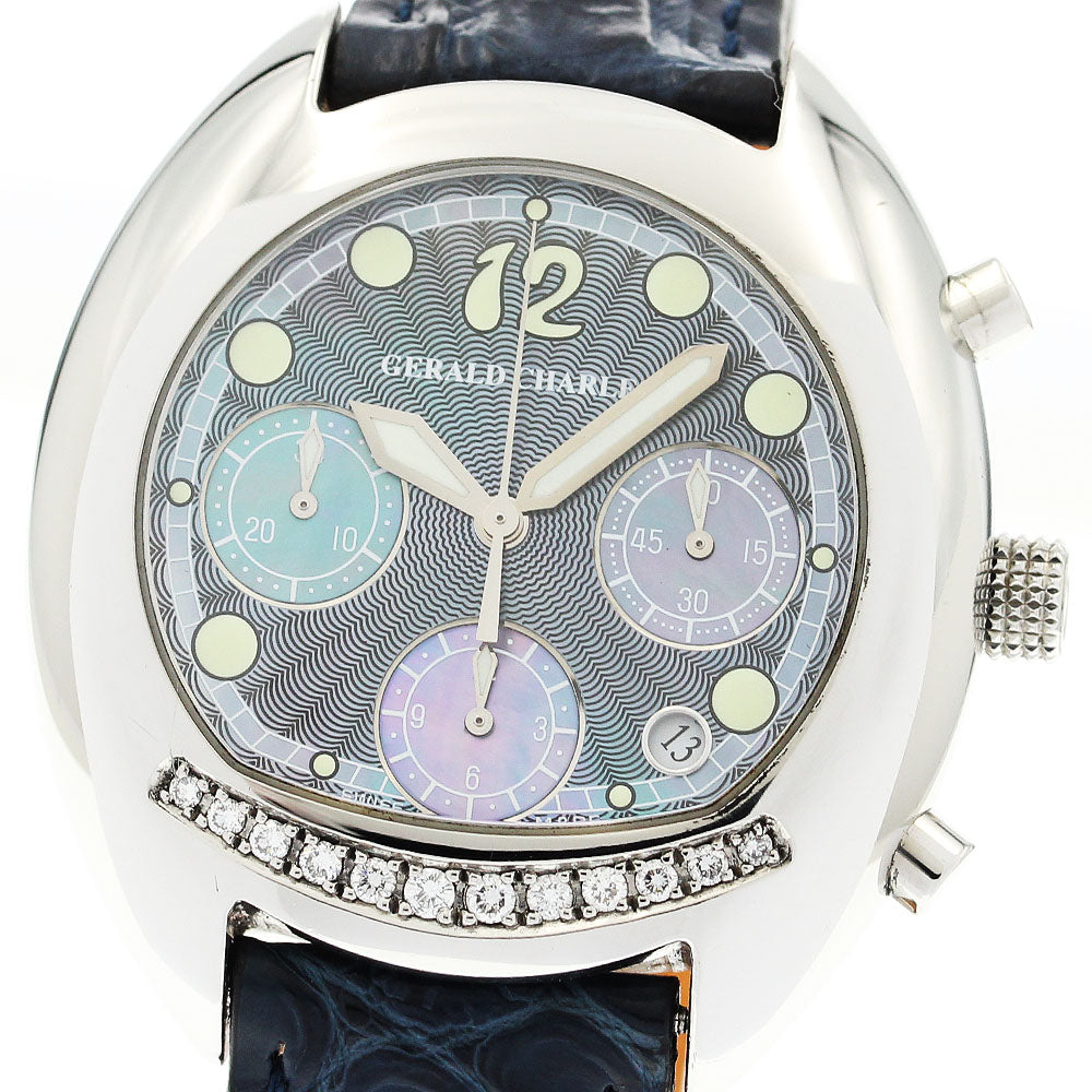 Gerald Charles Renaissance GC3 Chronograph shell dial shell Dial Automatic Men's Watch_909541