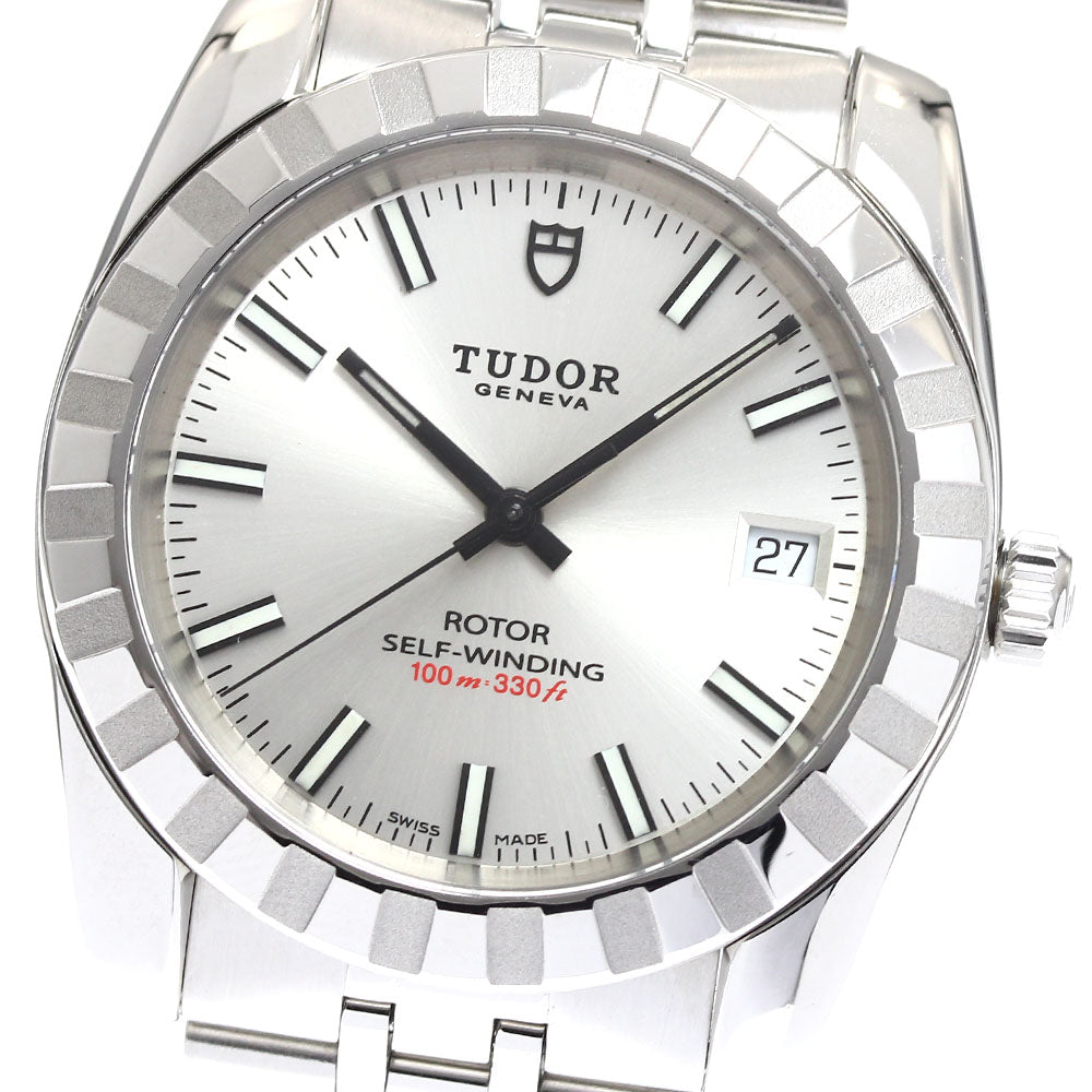 TUDOR Classic 21010 Date Silver Dial Automatic Men's Watch_909550