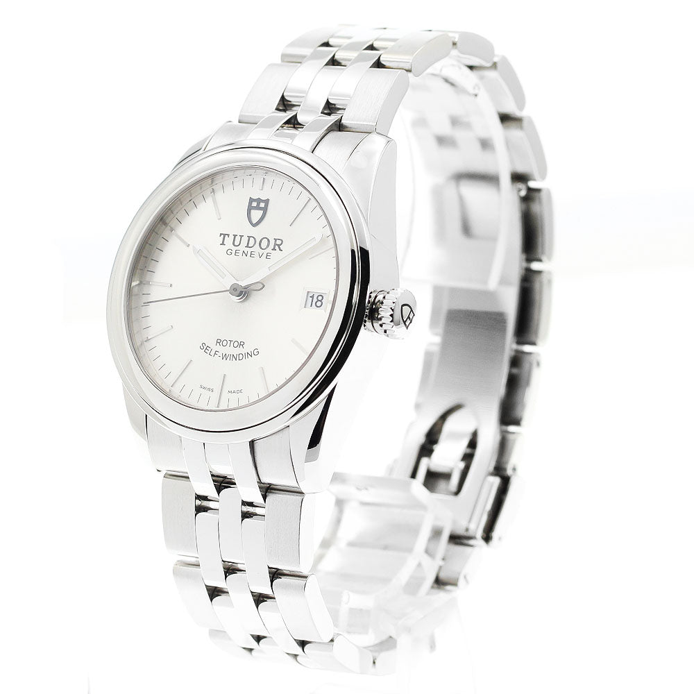 TUDOR Glamour 55000 Date Silver Dial Automatic Men's Watch_909553