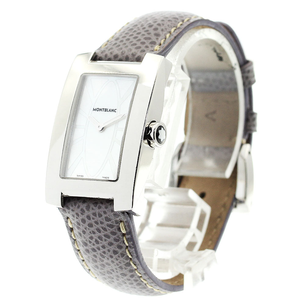 MONTBLANC 7183 White shell Dial Quartz Ladies Watch_909557