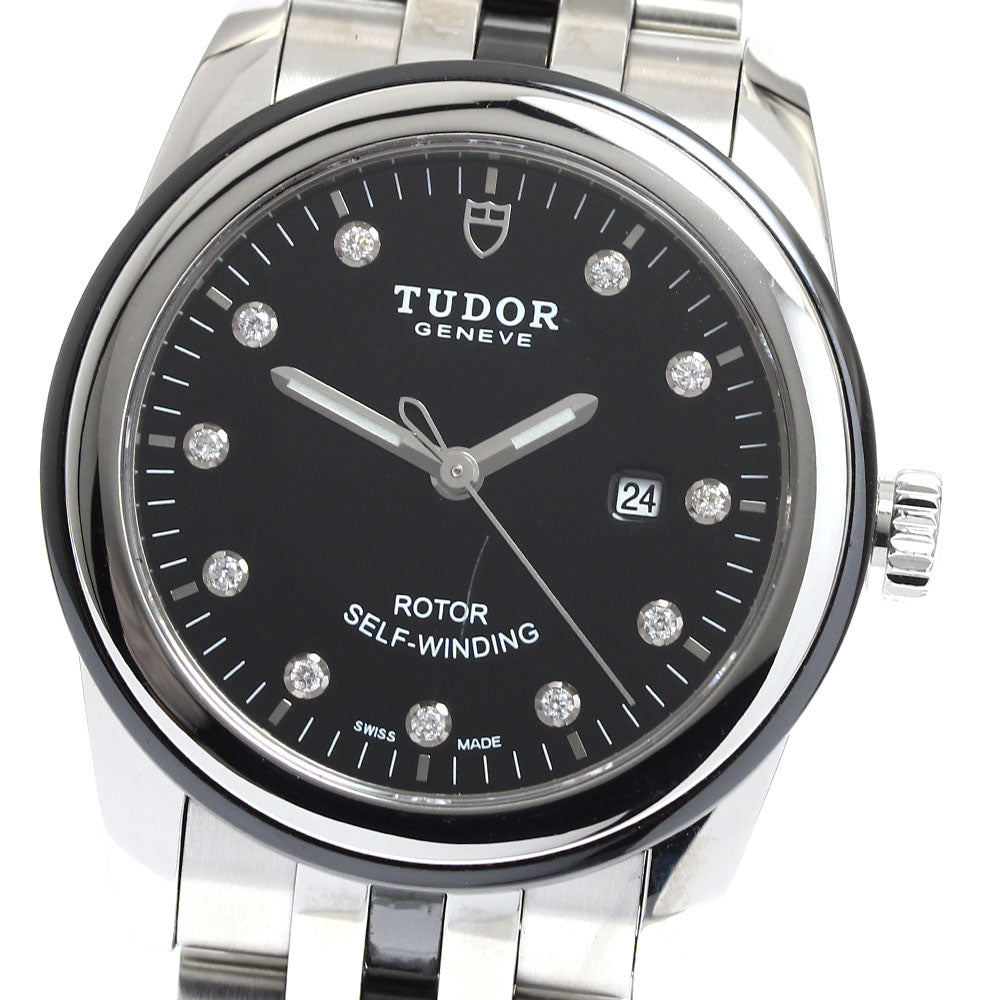 TUDOR Grammar Date 53010 11P black Dial Automatic Ladies Watch_909563