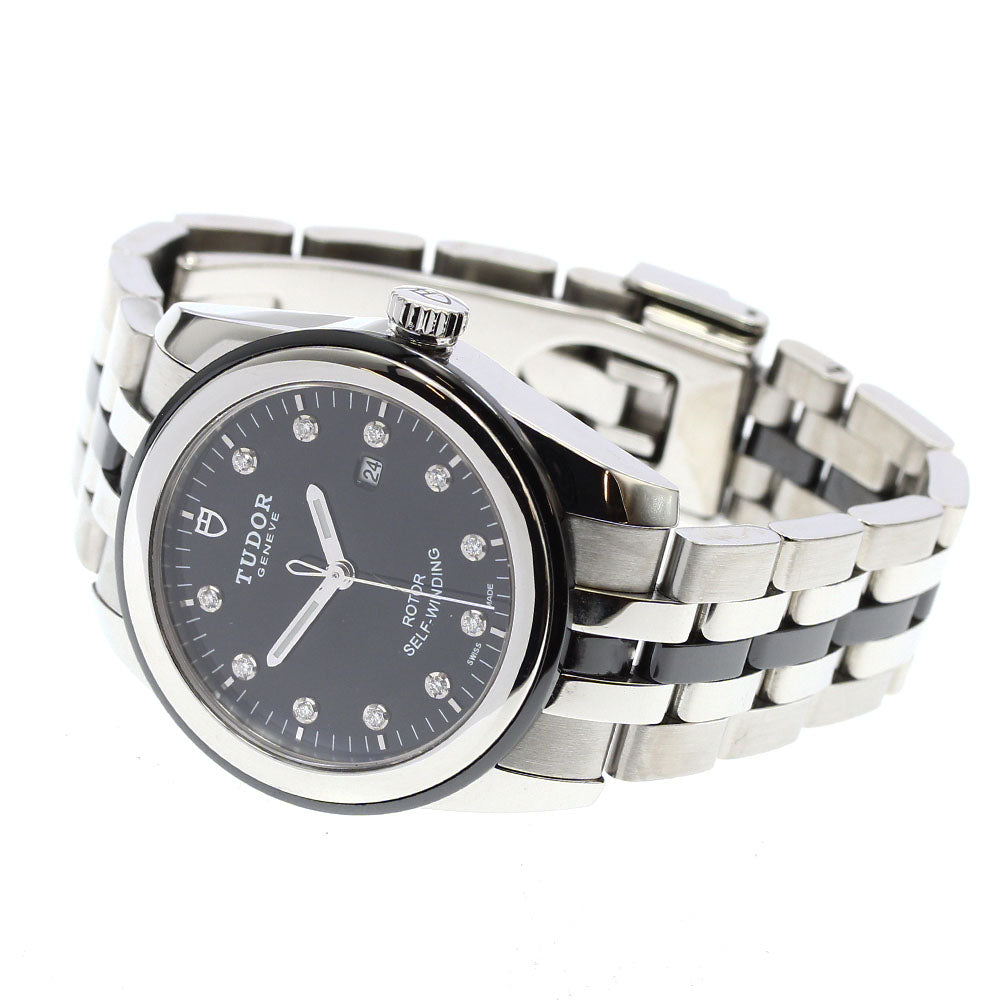 TUDOR Grammar Date 53010 11P black Dial Automatic Ladies Watch_909563