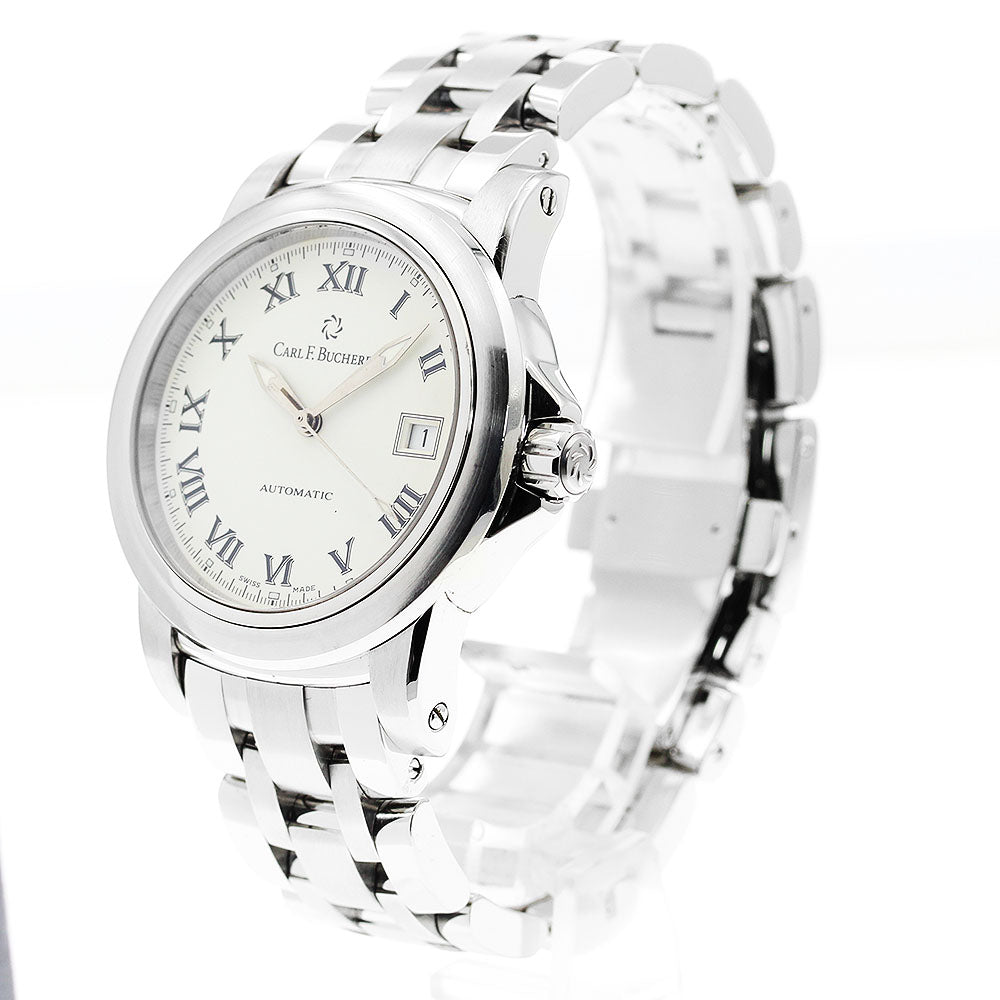 CARL F.BUCHERER Patravi 10617.08 Date white Dial Automatic Men's Watch_909564
