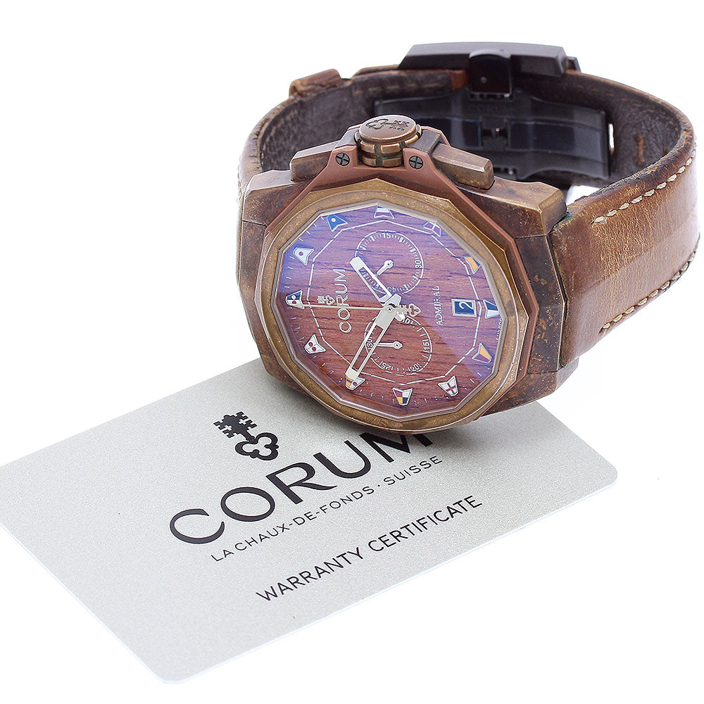 CORUM Admirals cup 116.200.53/0F62 AW01 Chronograph Bronze Wood AT Men's_909577