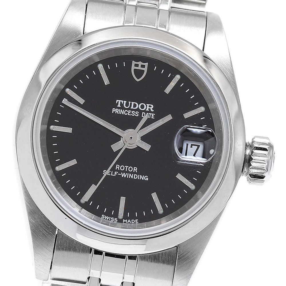 TUDOR Princess date 92400N cal.2671 black Dial Automatic Ladies Watch_909579