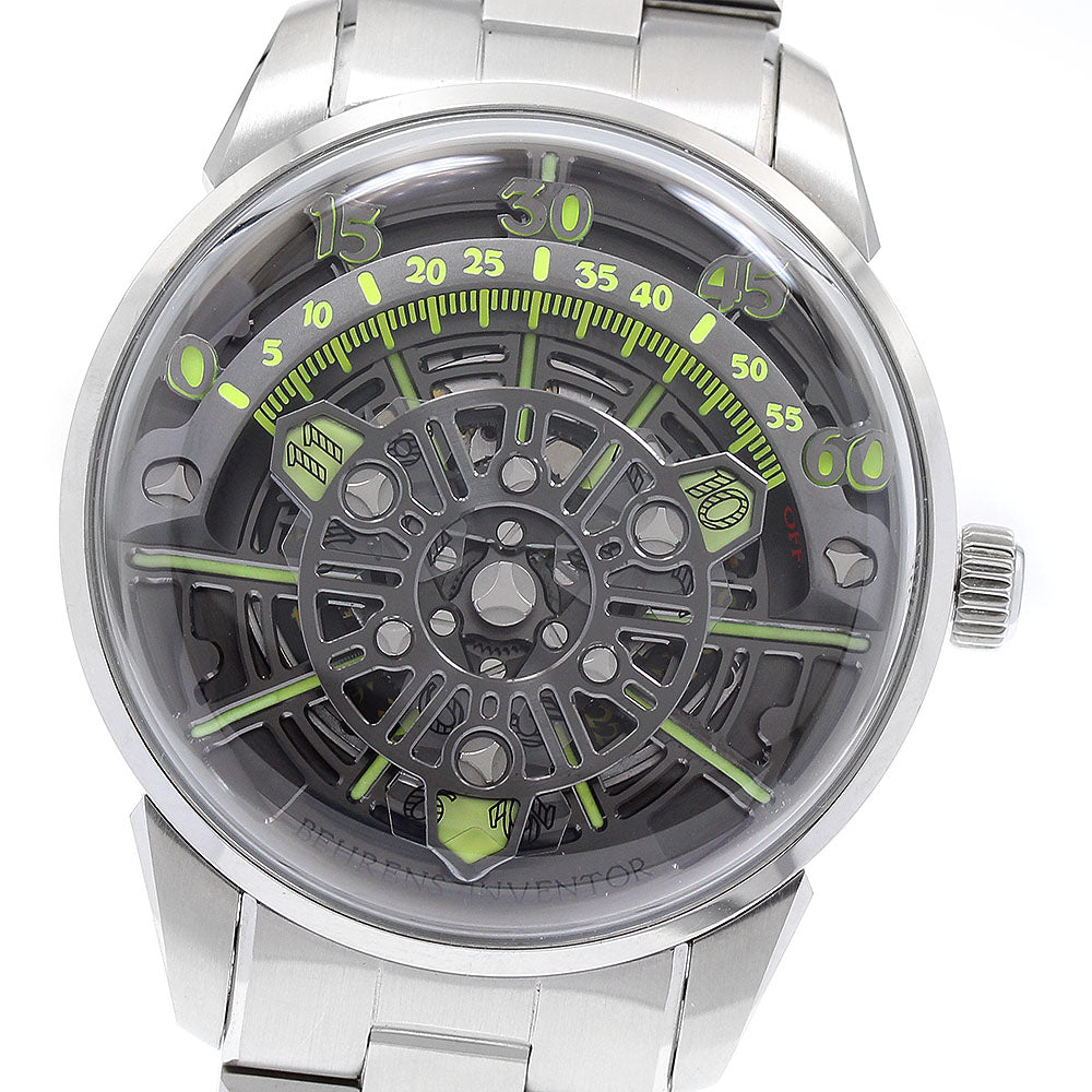 BEHRENS The Da Vinci Code BHR023 Date skeleton Dial Automatic Men's Watch_909595
