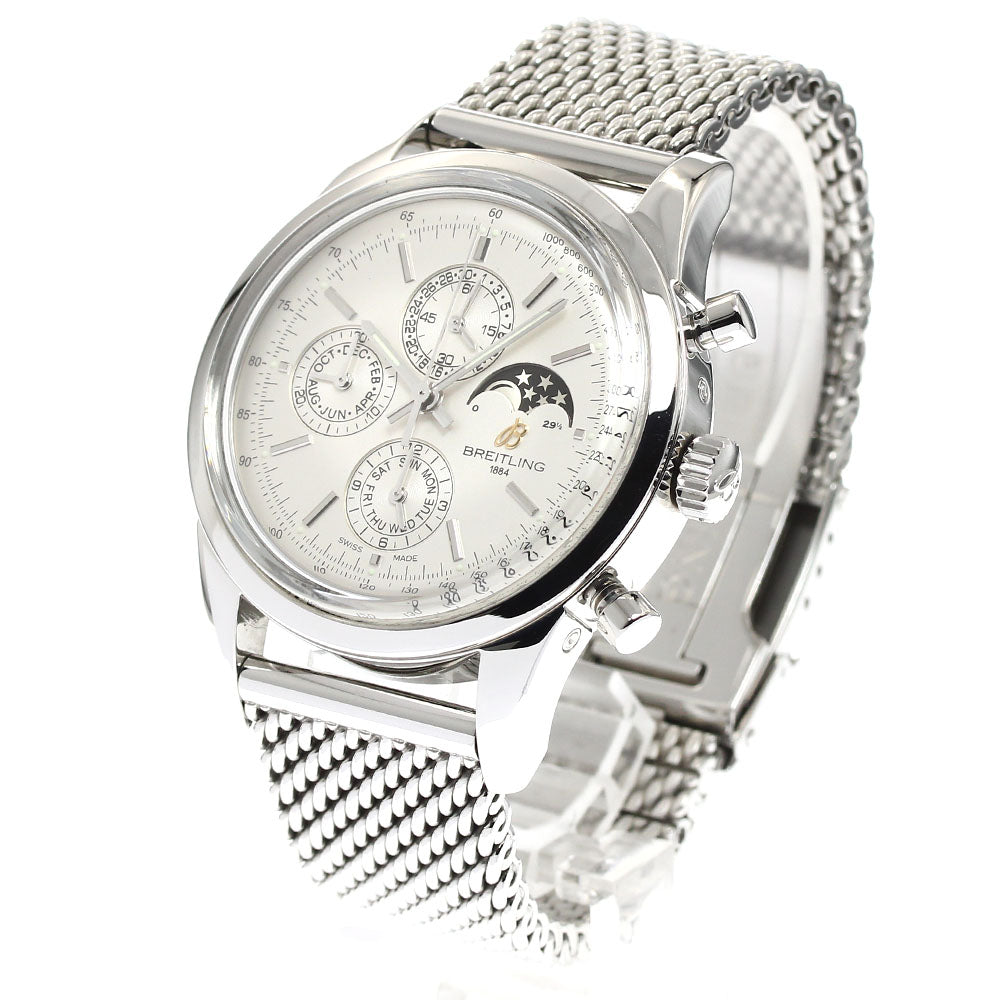 BREITLING Transocean A19310 Chronograph Moon Phase Automatic Men's Watch_909601