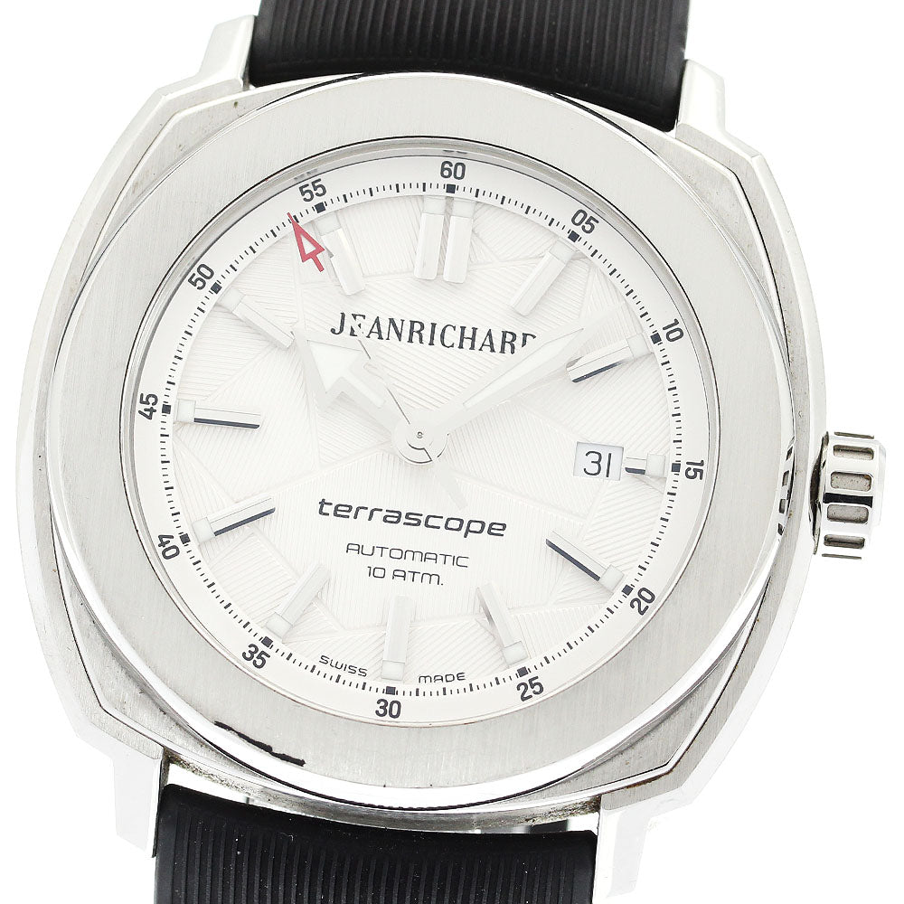JEANRICHARD Terascope 60500 Date Silver Dial Automatic Men's Watch_909618