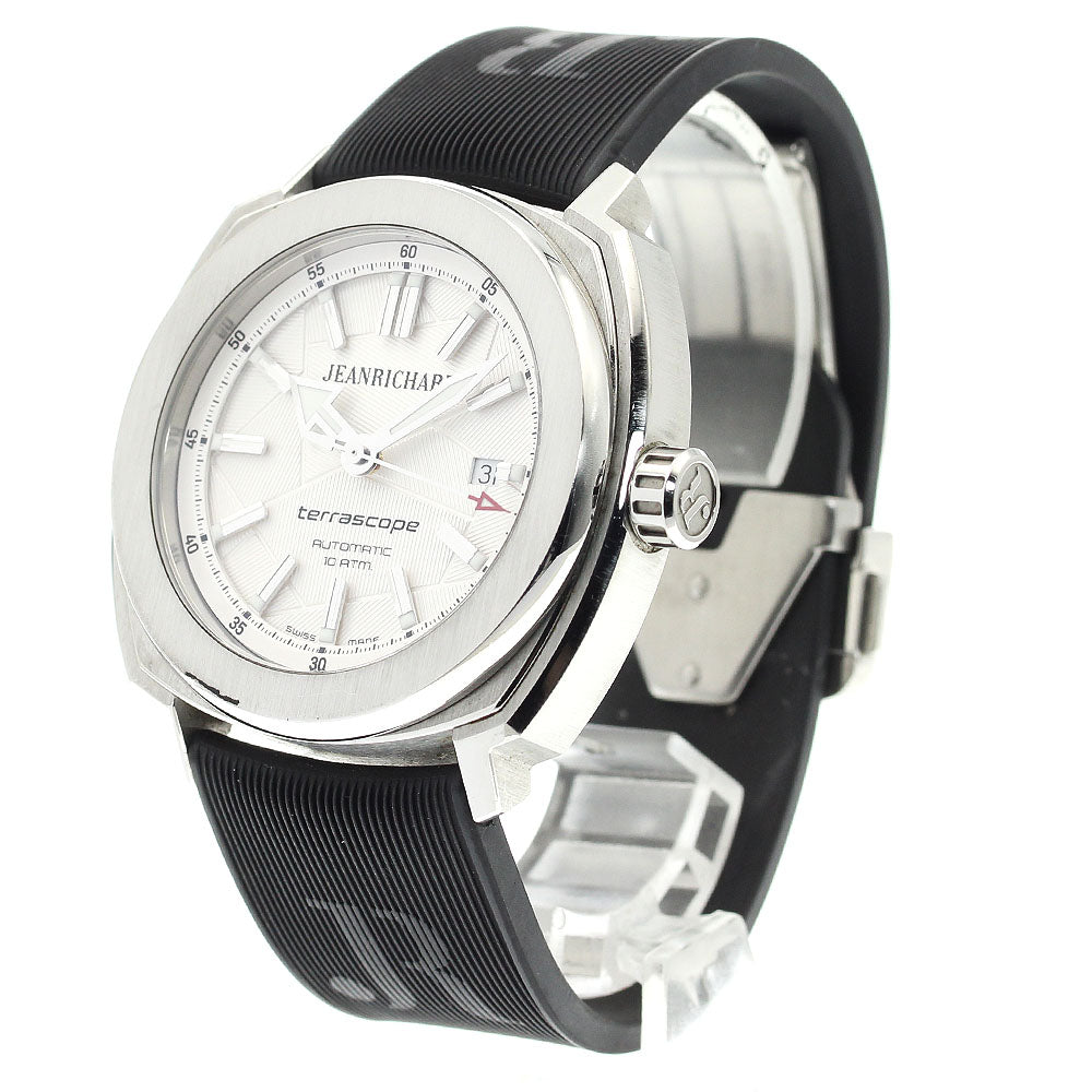 JEANRICHARD Terascope 60500 Date Silver Dial Automatic Men's Watch_909618