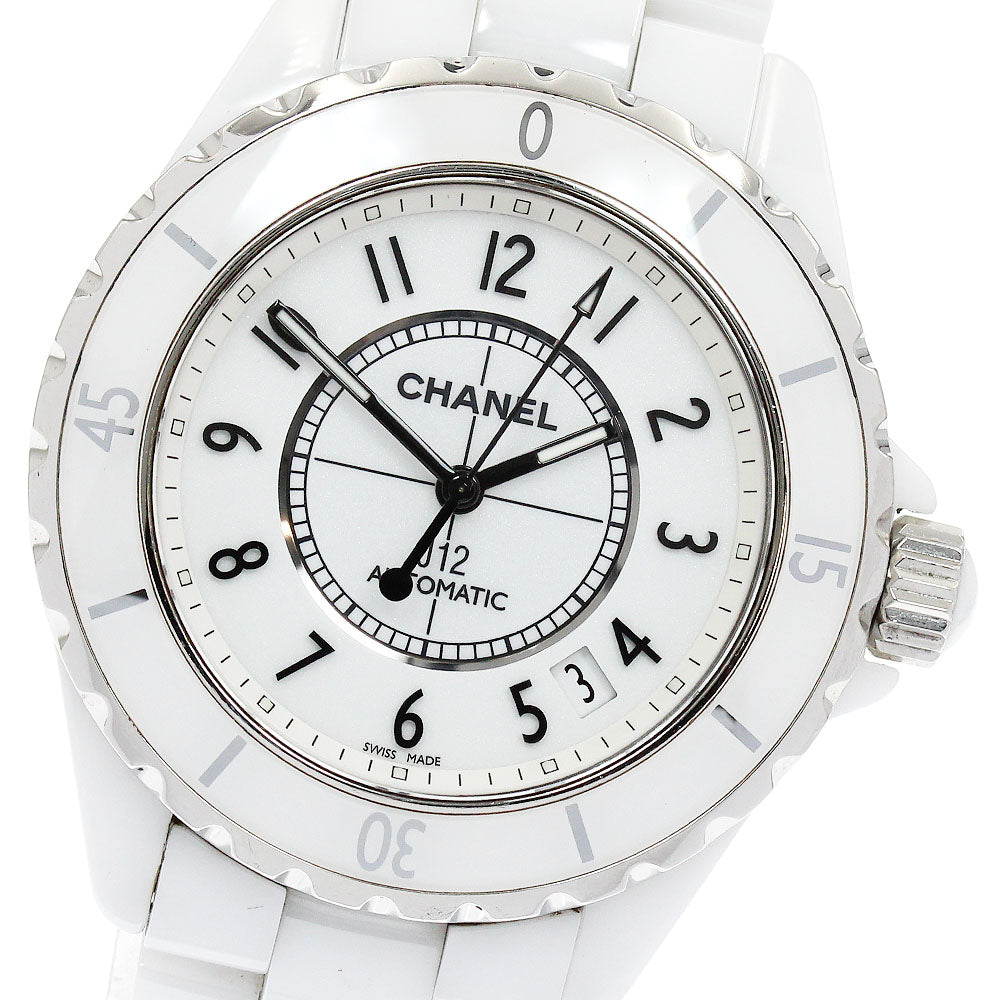 CHANEL J12 H0970 White Ceramic white Dial Automatic Men's Watch_909620