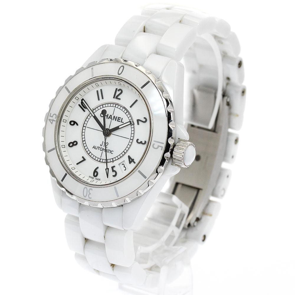 CHANEL J12 H0970 White Ceramic white Dial Automatic Men's Watch_909620