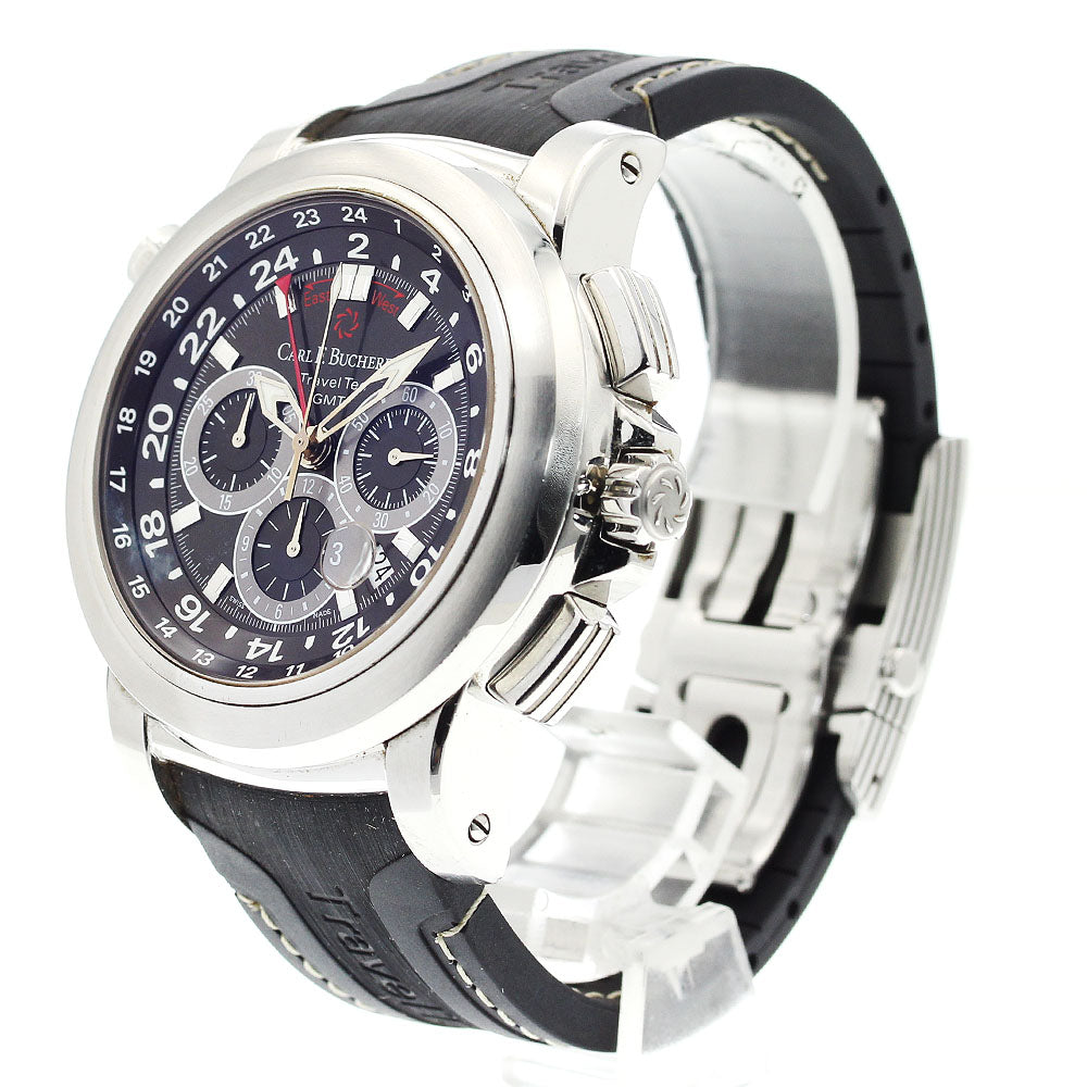CARL F.BUCHERER Patrabi Travel Tech 00.10620.08.33.01 GMT Automatic Men's_909636